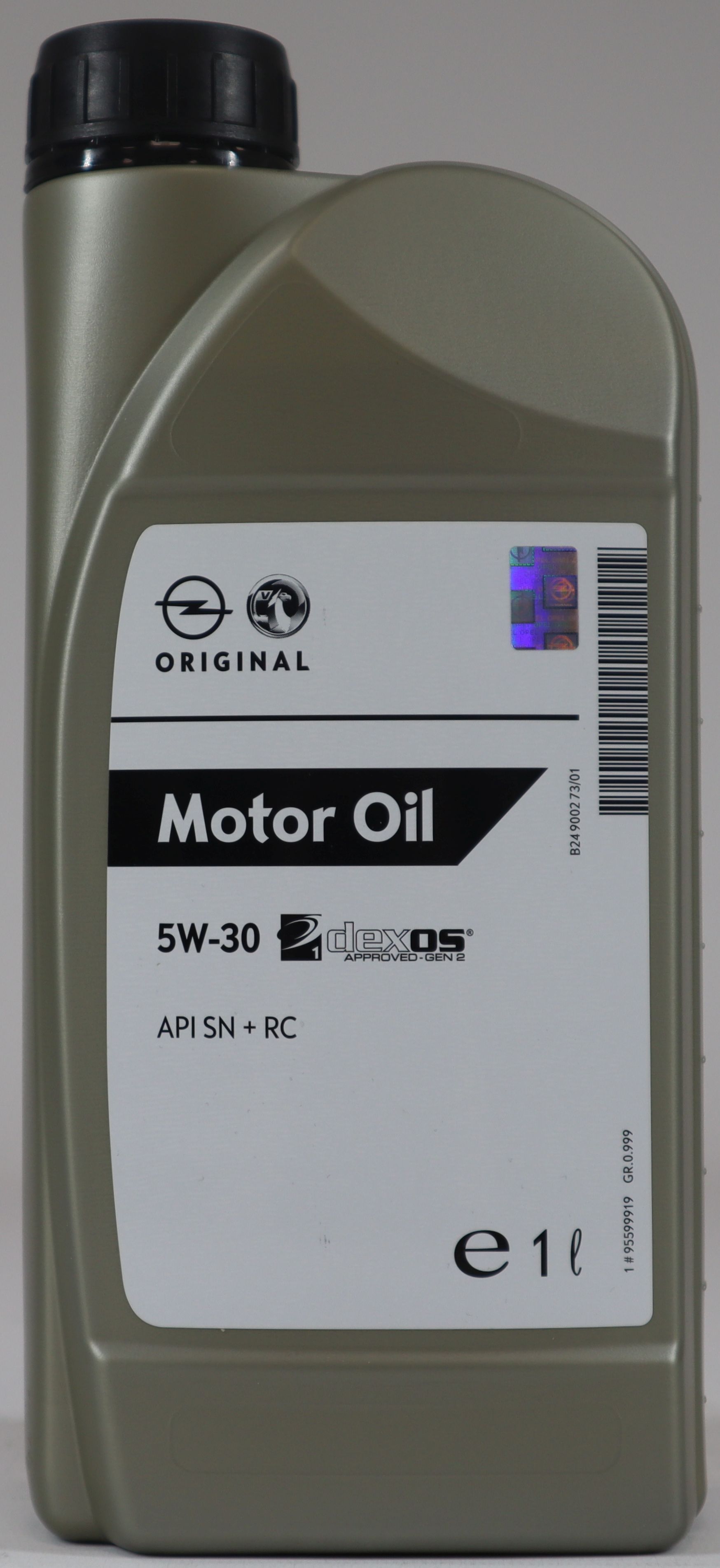 ORİJİNAL OPEL GM DEXOS 1 5W30 GEN. 3 1 LİTRE MOTOR YAĞI (95599919)